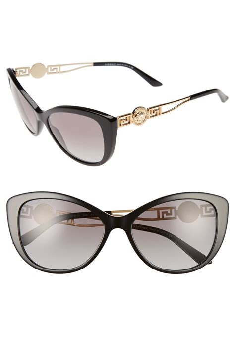 versace pop chic 57mm cat eye sunglasses|Versace Women's Ve2237 57mm Polarized Cat Eye Sunglasses.